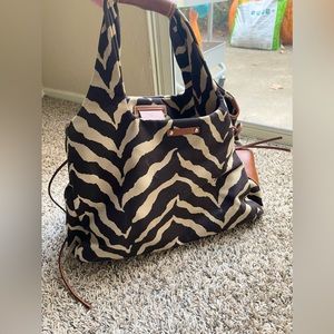 Black and White Kate Spade Purse